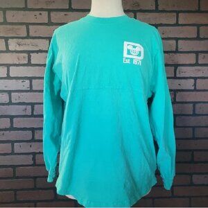 Disney Parks Walt Disney World Spirit Jersey Collection Aqua Seafoam Green Tee